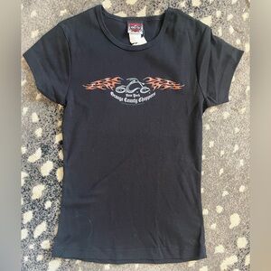 New Deadstock Orange County Choppers Y2k Black Tee Shirt